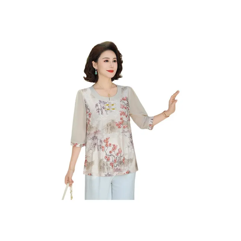 PIERRE CARDIN Chiffon Shirt Women's-4