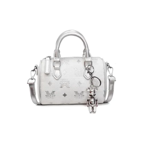 Yalu Polyester Shoulder Bag, Crossbody Bag, Handbag Regular Unisex Ecru