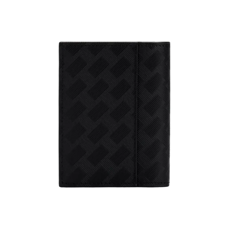 MONTBLANC Cow Leather Card Holder Men's Black-2