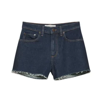 ARITZIA SS25 Denim Forum Jodie Curve fit Hi rise Mini Denim Short Denim Shorts Women's