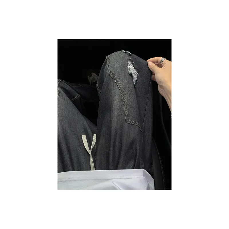 KEIRANDUN Jeans Unisex-8
