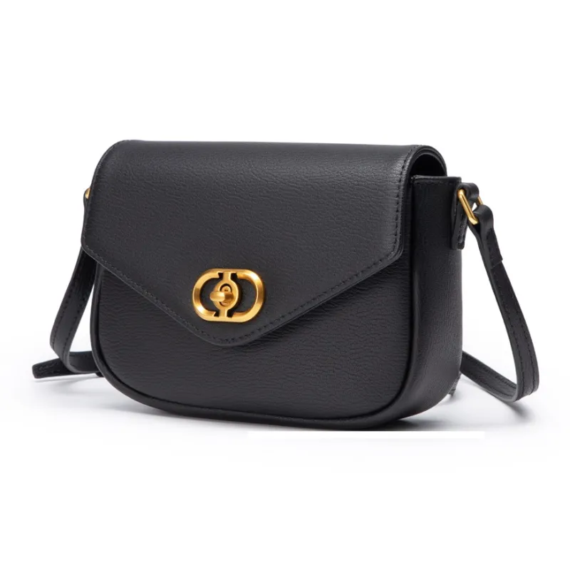 Chrisdien Deny Split Cow Leather Tofu Bag, Small Square Bag, Crossbody Bag, Shoulder Bag Women's Multicolor-19