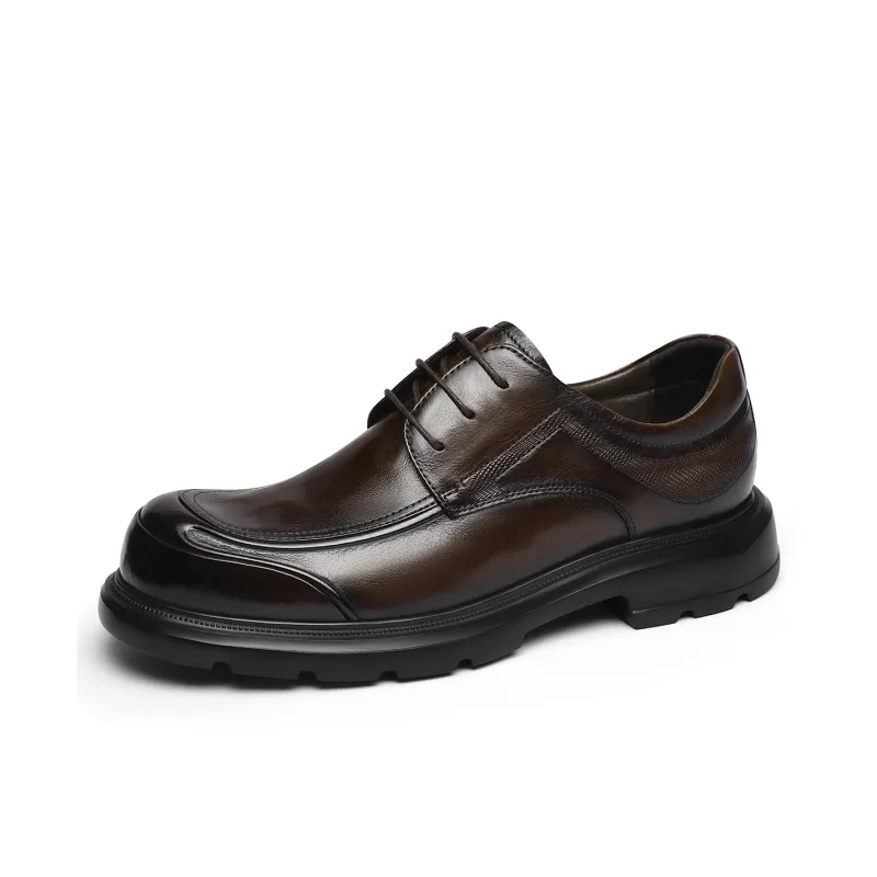 VOLO Men's Casual Shoes Men Low Top Black/Brown-5