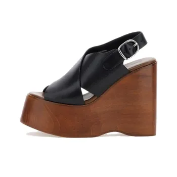 Jeffrey Campbell Fiddle One Strap Sandals 13cm Women's Black