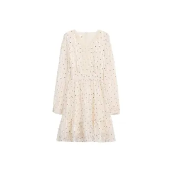 Mu Qingqing Long Sleeved Dress Women's
