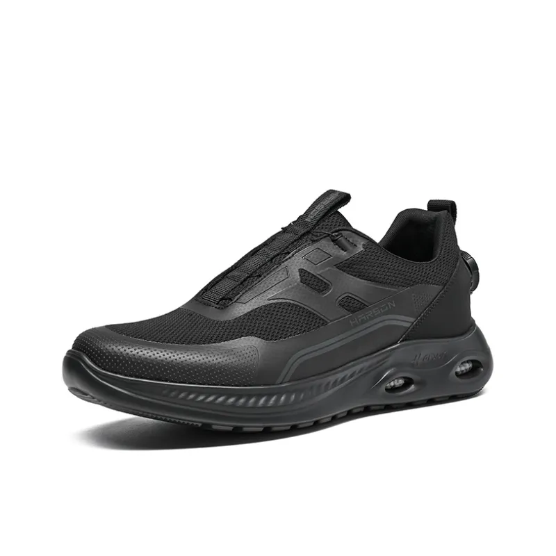HARSON Men's Casual Shoes Men's Black-1