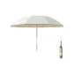 10-Rib Automatic Umbrella with Reverse Umbrella-Moon White