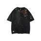 Baby's Breath Tie-Dye Black