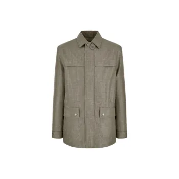 CANALI Jackets & Coats Men's Khaki