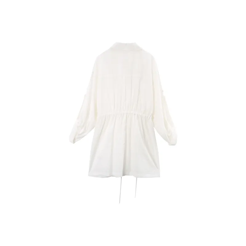 A Paradise For Awakening Trench Coat Women's-1