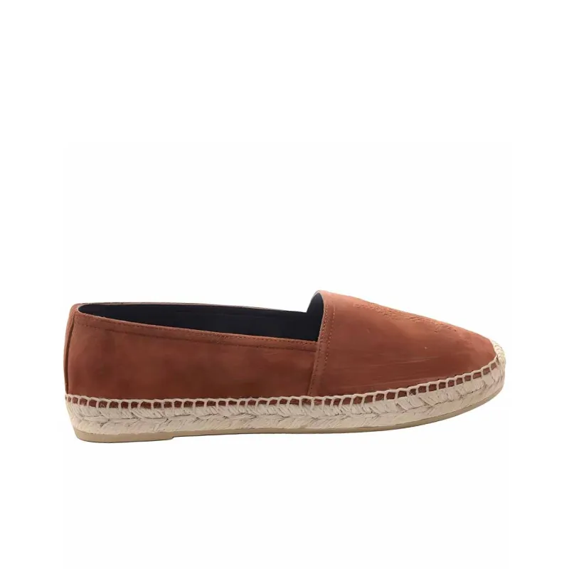 SAINT LAURENT Monogram Espadrilles Women's Brown-1