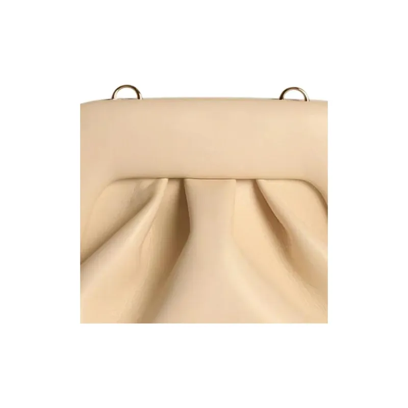 THEMOIRE GEA PU One Shoulder Clutch Women's Ecru-3