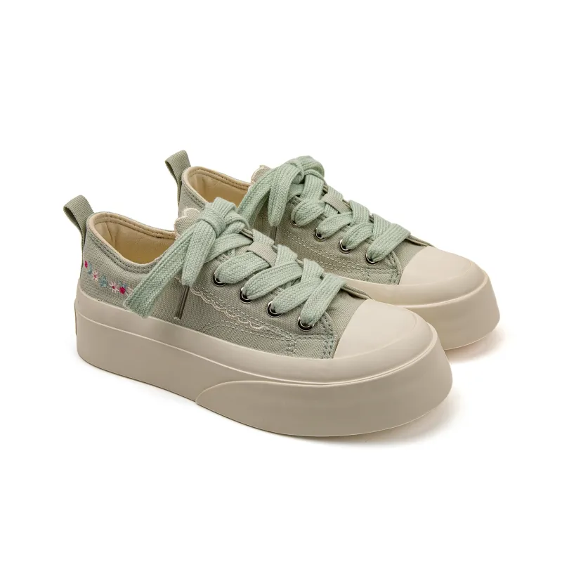 STAE Anti Slip Wear Resistant Low Top Skateboard Shoes Women's-11