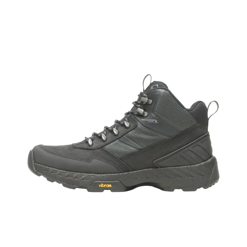 WOLVERINE Guide UltraSpring Waterproof Mid Boots Black-0