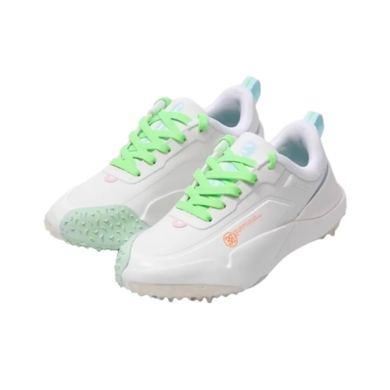 GFORE Anti Slip Wear Resistant Low Top Golf Shoes Women's White-2