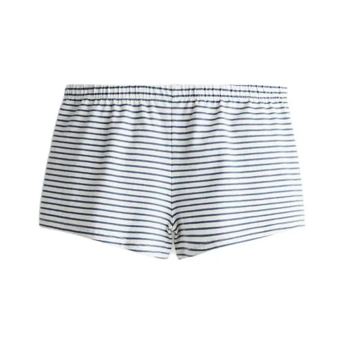 H&M Casual Shorts Women's White/Stripes