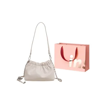 WHEELY BABY+ PU Trendy Fashion Shoulder Bag, Crossbody Bag Women's Ecru/Silver/Red/Black