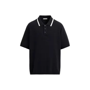 ZARA Polo Shirts Men Sea Blue
