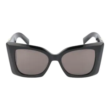 SAINT LAURENT Acetate Cat Eye Sunglasses Women's Black