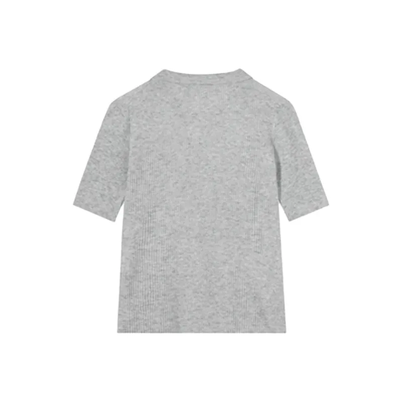 SLEEP AT 11 T-Shirts Women's Mixed Gray-1