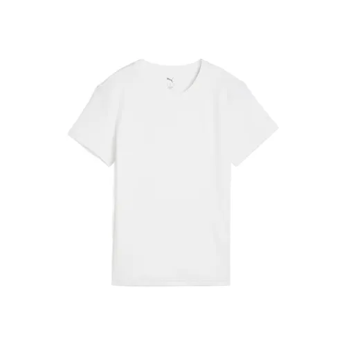 PUMA HER Drop Shoulder Sleeve T Shirt Women's White