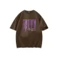 [220G Heavyweight 100% cotton]Coffee (Tf Purple Fluid)