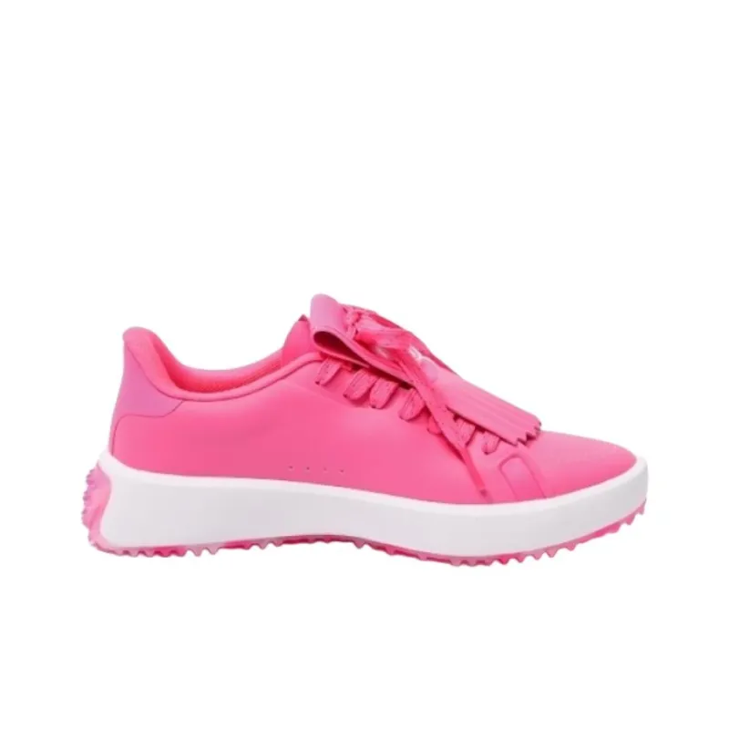 GFORE Slip Resistant, Abrasion Resistant, Waterproof Low Top Golf Shoes Women's Rose Red-1