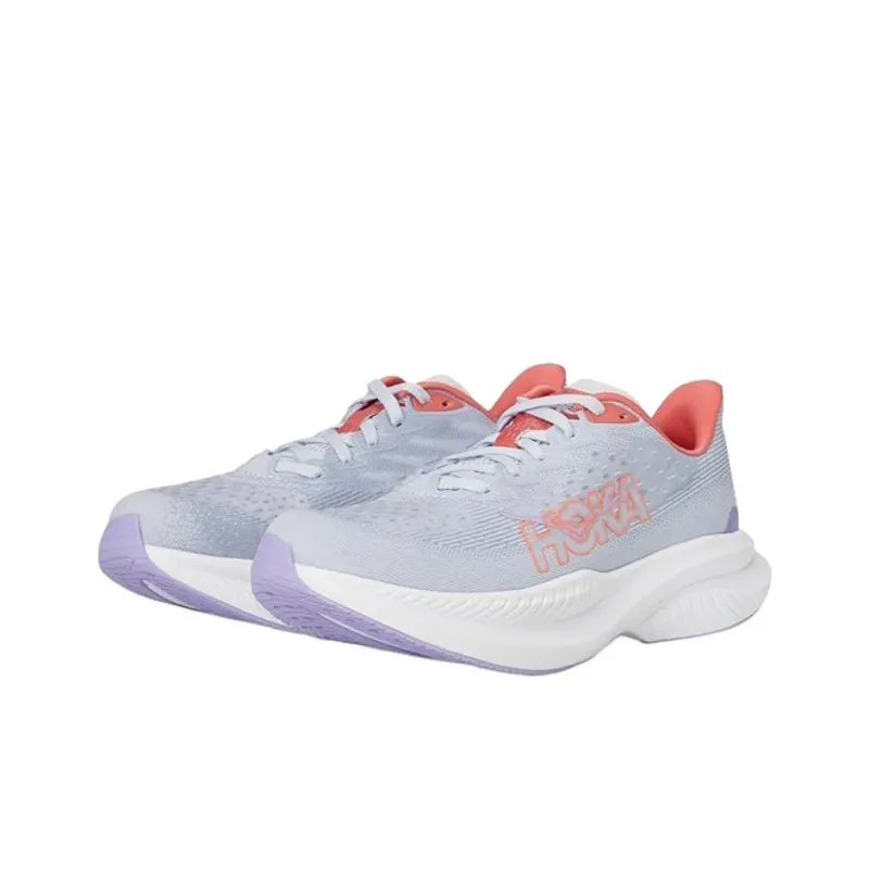 HOKA ONE ONE MACH 6 Anti Slip Wear Resistant Low Top Running Shoes Women's Blue-1