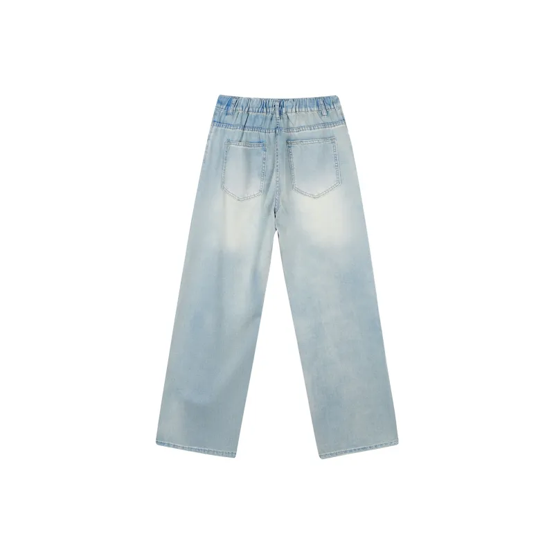 Qnxeey Jeans Unisex-1