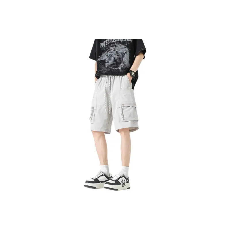 WOOD SOON Cargo Shorts Unisex-15