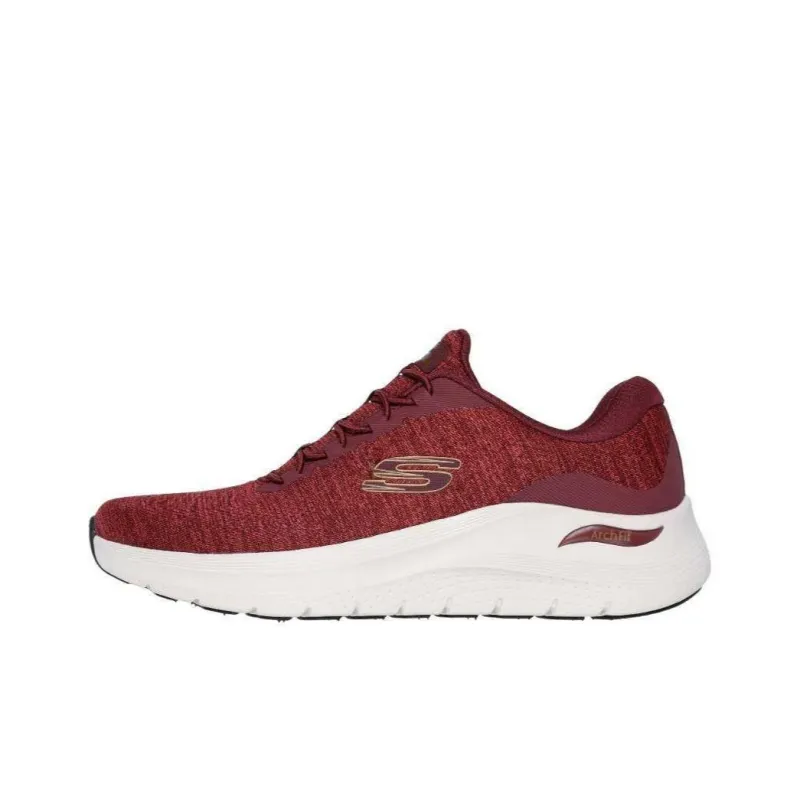 Skechers ARCH FIT 2.0 Low Top Training Shoes Men's Red-0