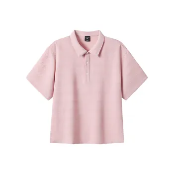 WAYNEXZAVIER Polo Shirts Men Pink