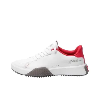 GFORE Waterproof And Wear resistant Low Top Golf Shoes Men's White Red