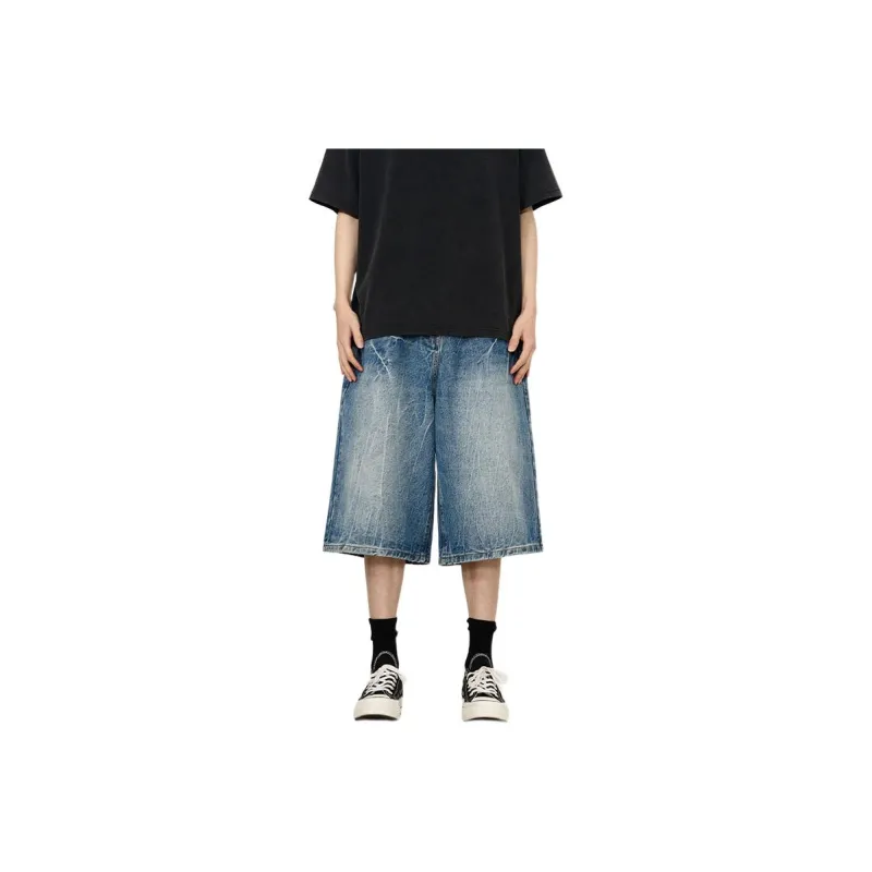 CORNILOT Denim Shorts Unisex-3