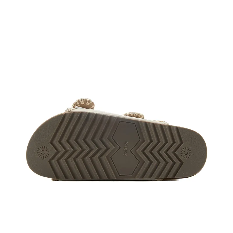 La Chapelle Slip Resistant Abrasion Resistant Slide Slippers Women's Beige-4