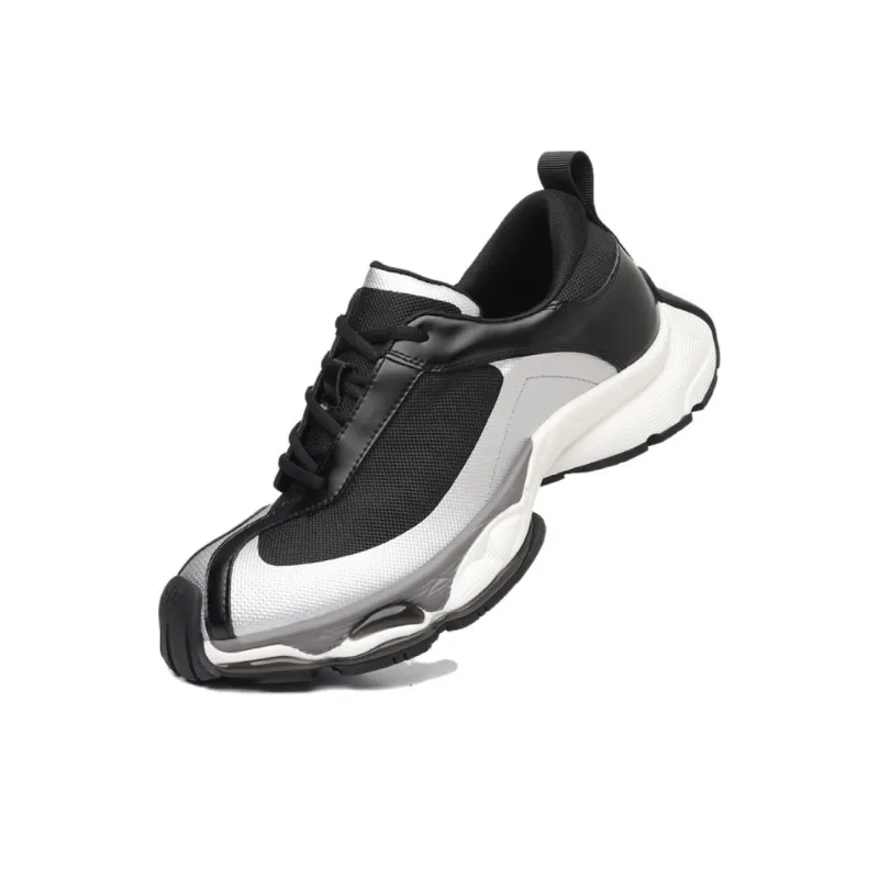 POPULAR ROUSE PR Mid Top Chunky Sneakers Men's-15