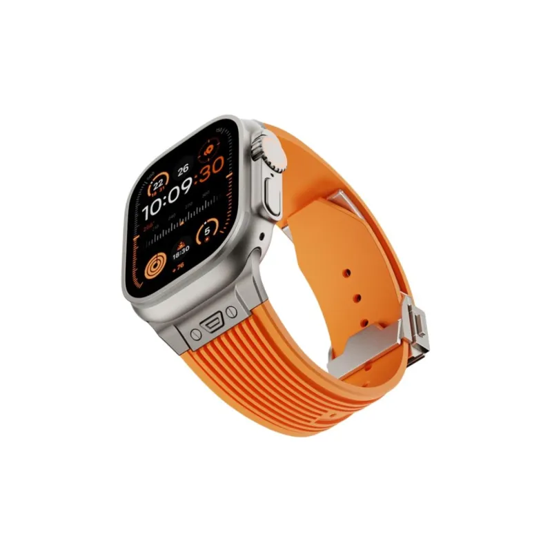 KVZUVUU Apple Compatibility Watch Band 215mm Silicone Material-13