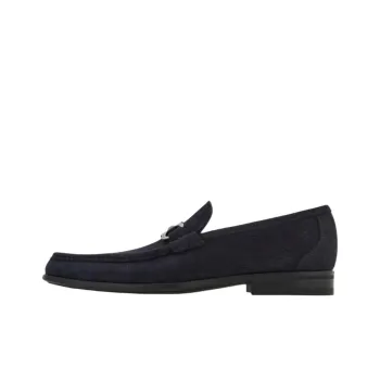 FERRAGAMO GANCINI Casual Shoes Men's Blue
