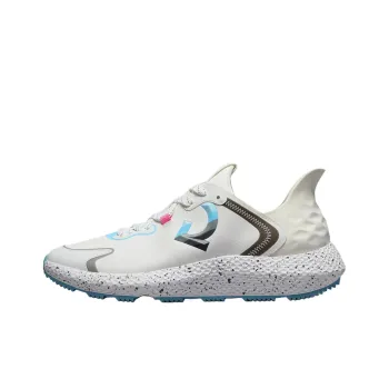 GFORE Slip Resistant, Abrasion Resistant, Waterproof Low Top Golf Shoes Men's White