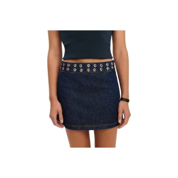 REFORMATION Jaylene Mid Rise Denim Mini Skirt Denim Short Skirts Women's