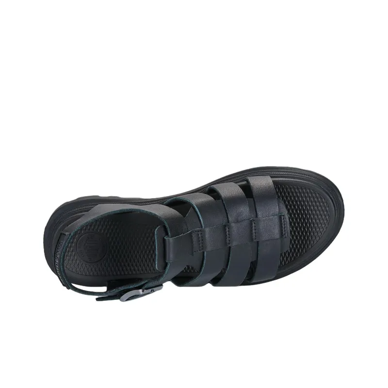Palladium Beach Sandals Women's Black-3