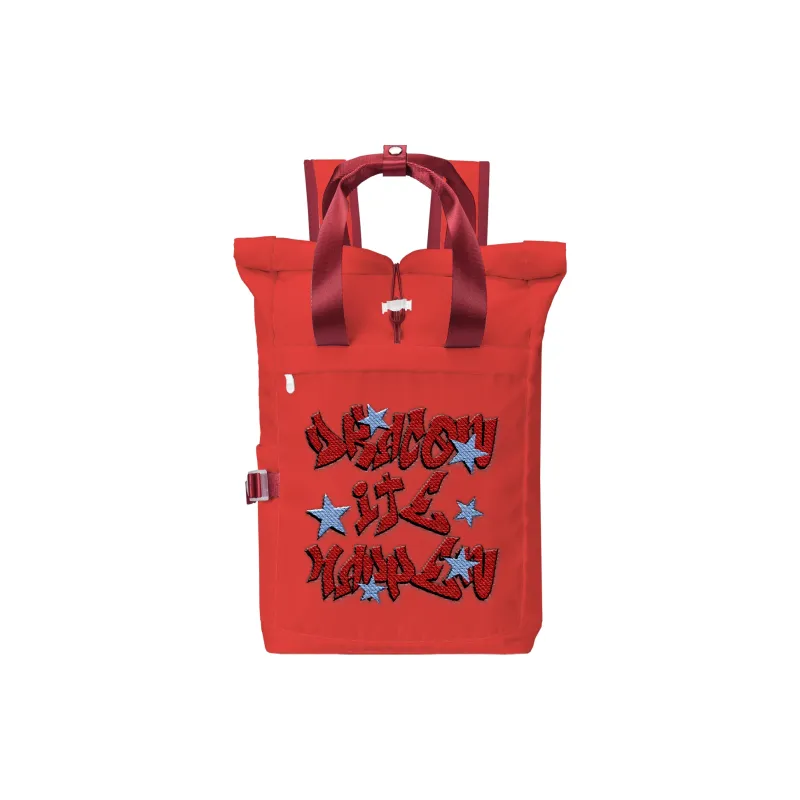 DRACONITE Polyester Backpack Unisex Red-13