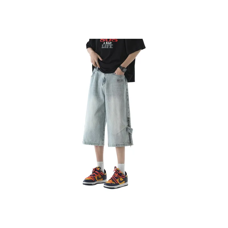 Double Dealer Denim Shorts Unisex-6