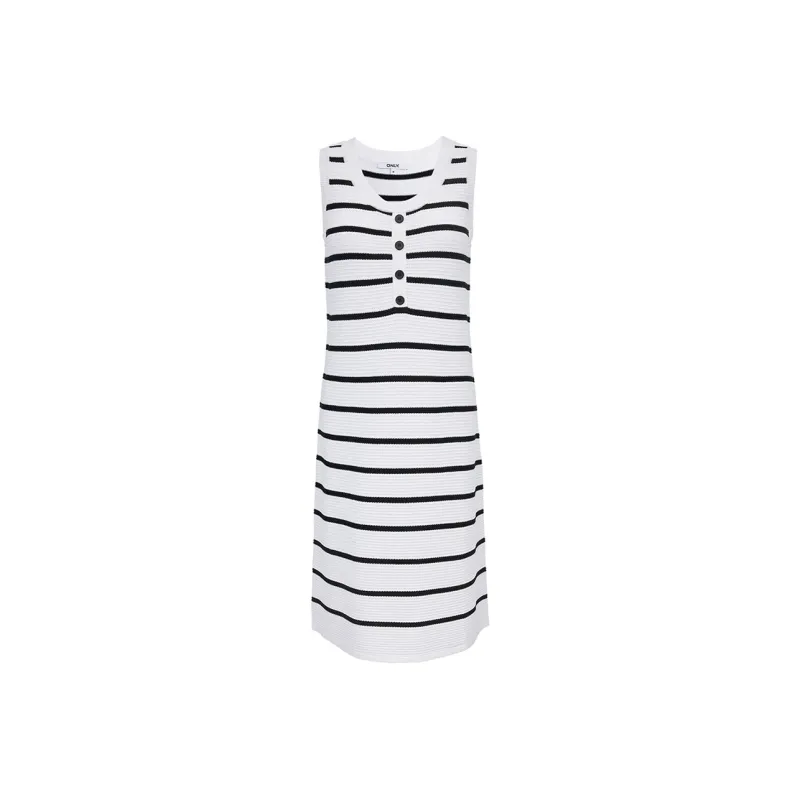 ONLY Sleeveless Dresses Women's A10 Snow Lotus White-0