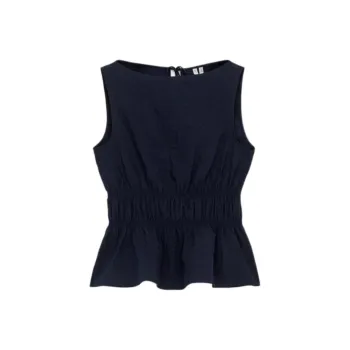 ARKET Tank Tops Women's Dark Blue