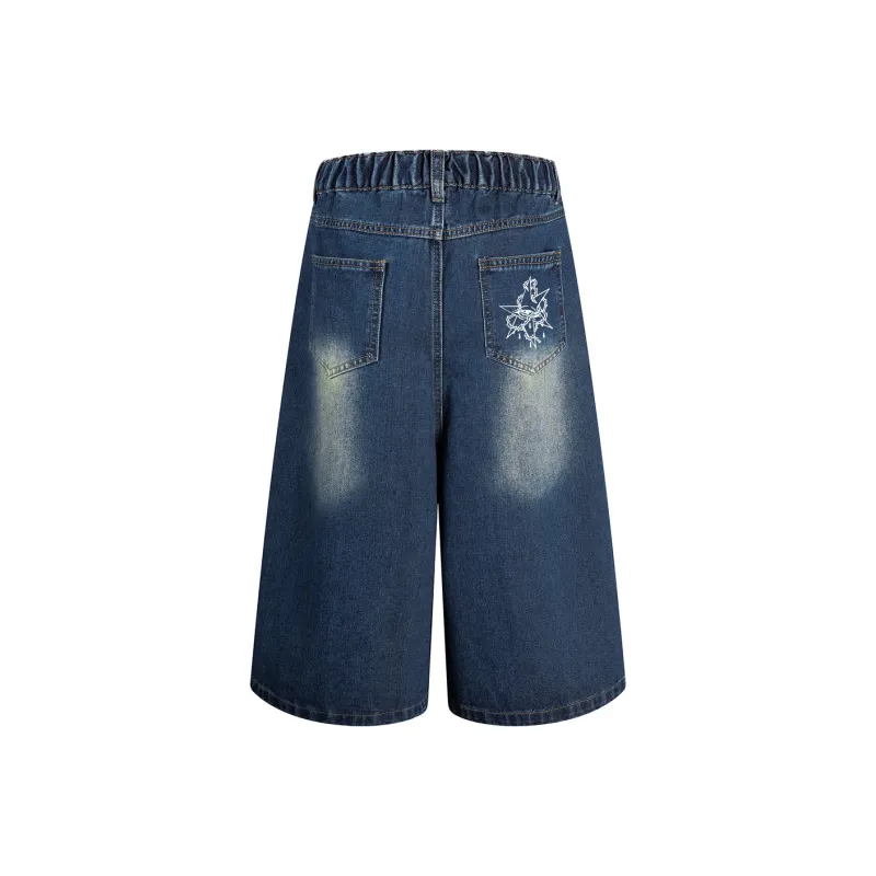 DUKE+DEXTER Denim Shorts Unisex-5