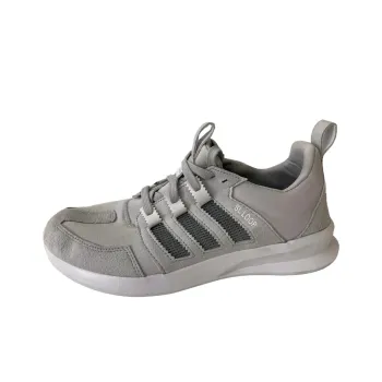 Adidas Originals Sl Loop Anti Slip Wear Resistant Low Top Running Shoes Men's Gray