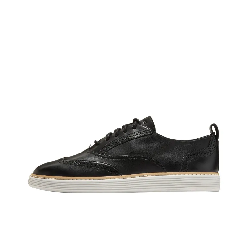 COLE HAAN OriginalGrand Collection Low Top Skateboard Shoes Women's Black-0