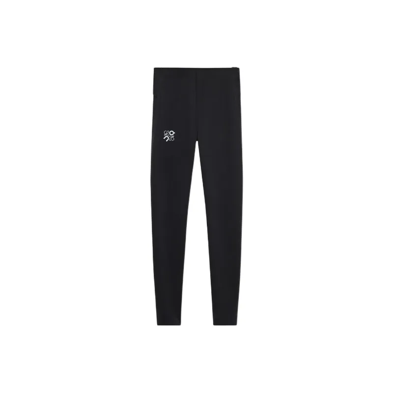 LOEWE x On SS25 Knitted Sweatpants Women's Black-0