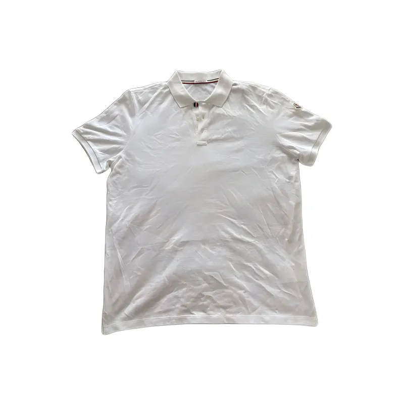 Moncler Polo Shirts Men White-0